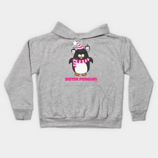 Christmas Penguin Pajama Costume Sister Penguin Shirt Tee T-Shirt Kids Hoodie